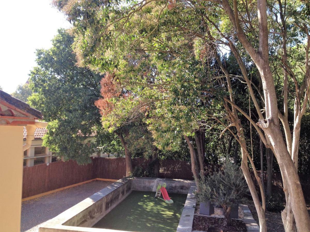 Au Vieux Lavoir Avec Parking Prive, Jardin , Climatisation, A 500 M De La Cite Carcassonne Ngoại thất bức ảnh